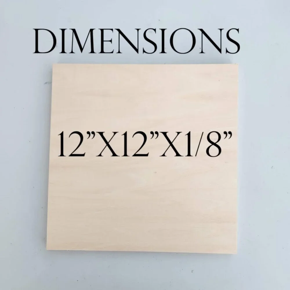 5 Pack Basswood Sheets 12